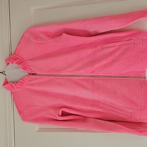 Girls Lilly Pulitzer velour zip-up size XL